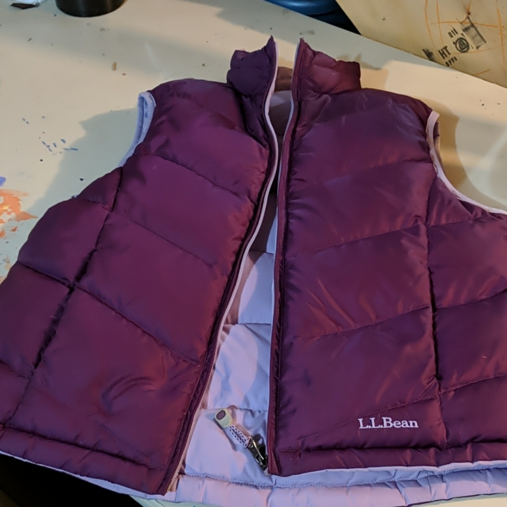 LL Bean reversible vest